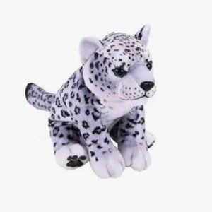 Wild Republic Mini Snow Leopard Stuffed Animal 8"